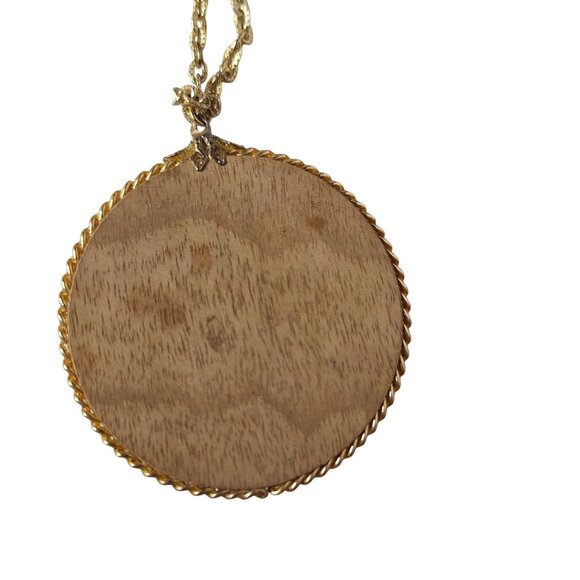 Long Multicolored Agate Stone Necklace Natural Gemstone Earth Tone Boho Hippie - Picture 3 of 7